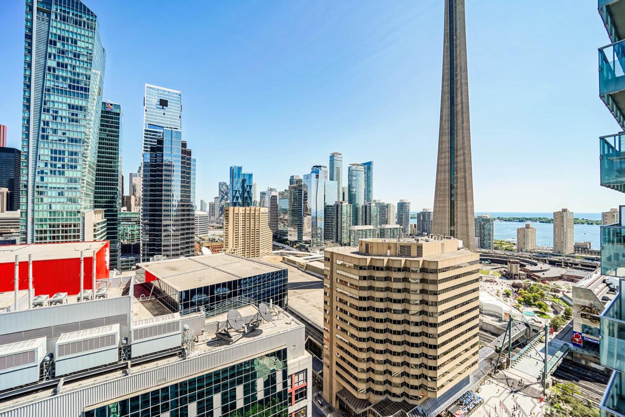 Chol Furnished Suites Heart Of Downtown Toronto, 2 Beds, Free Parking, Cn Tower View Екстер'єр фото